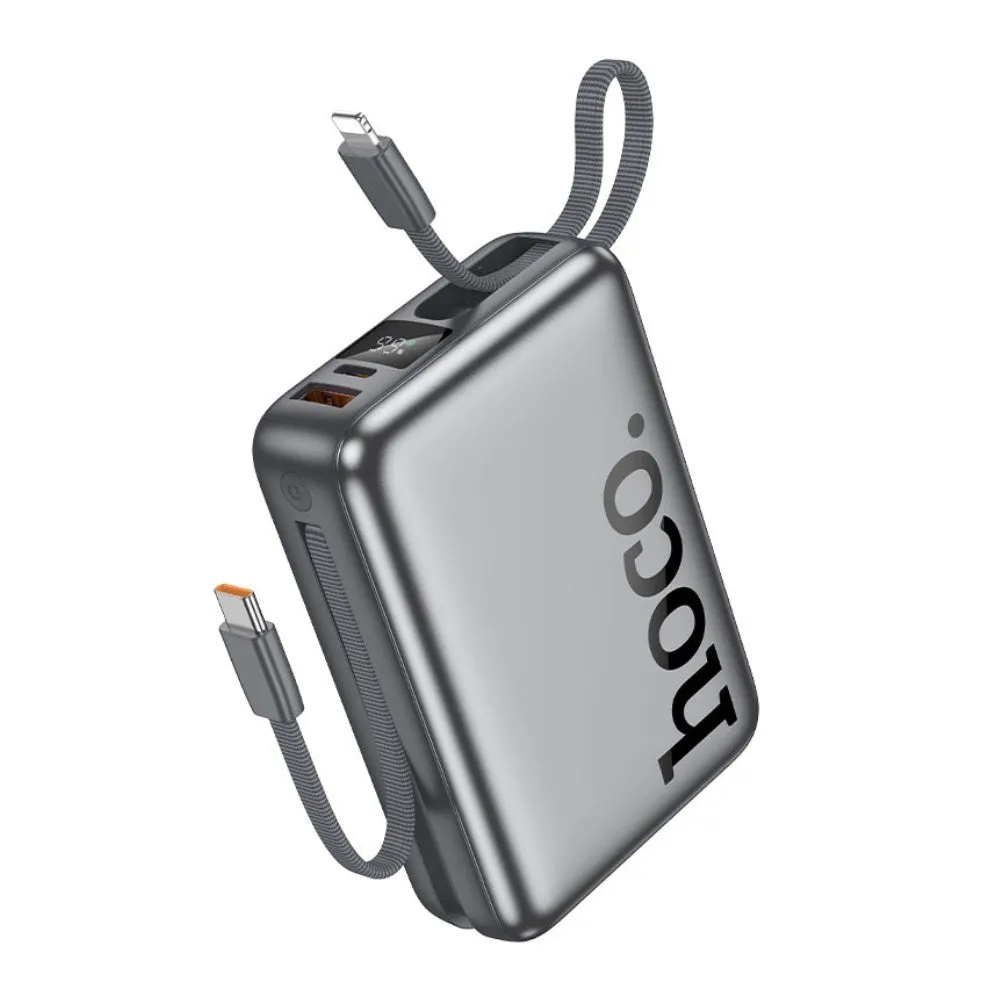 Hoco 18W Power Bank 20000mAh Built-in Cable Q39
