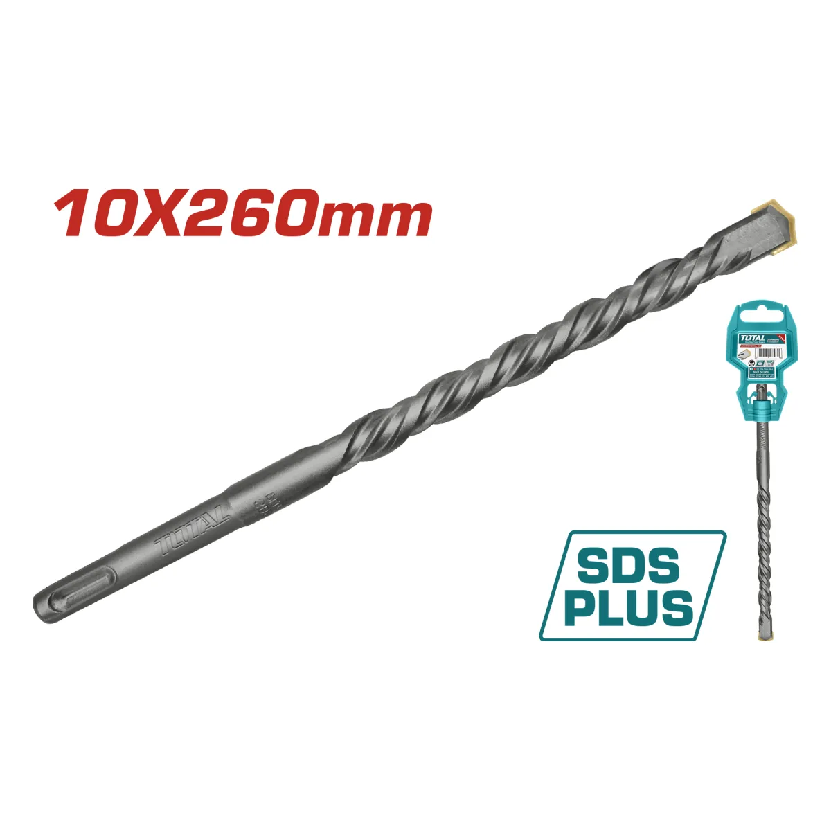 Total TAC311004 10mm SDS Plus Drill Bit