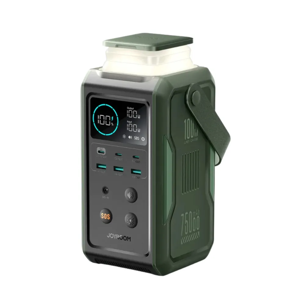 JOYROOM Power Bank With Retractable Light 75000mAh