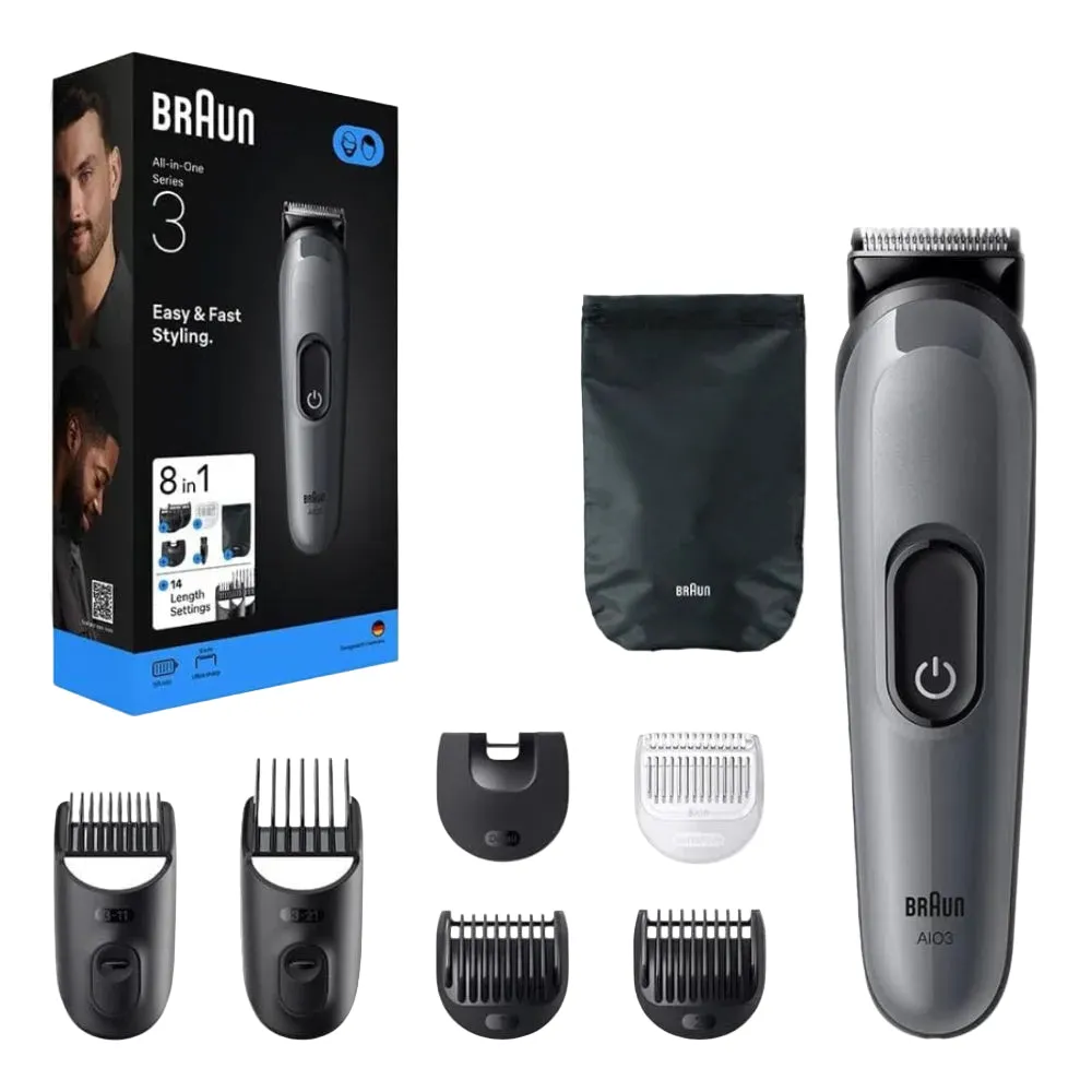 Braun Series 3 All-in-One 8 in 1 Grooming Kit AIO3540