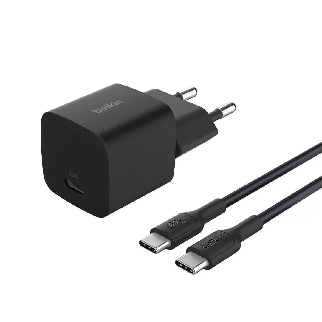 Belkin USB-C Charger 25W with 60W USB-C Cable