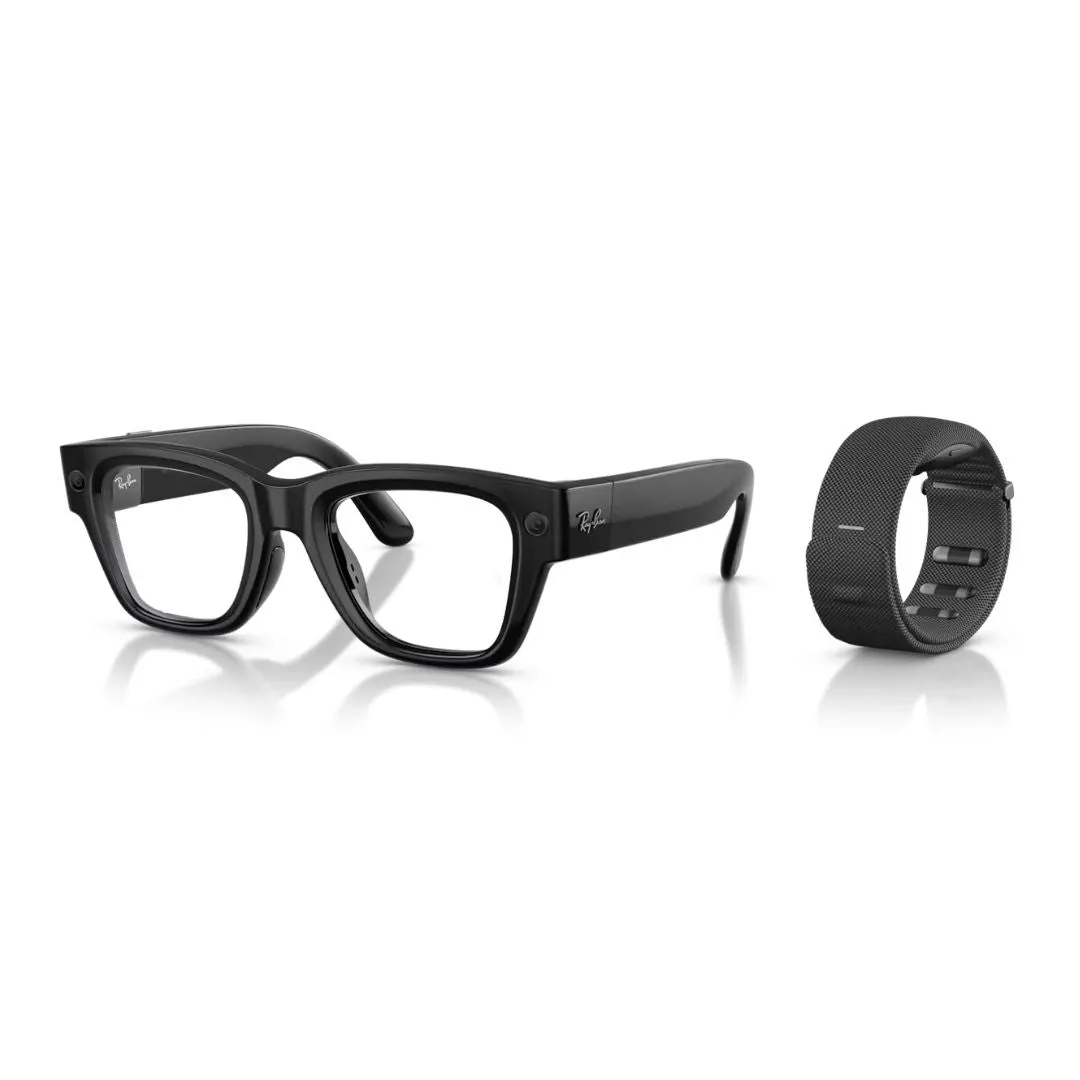 Meta Ray-Ban Display Glasses with Neural Band - Black
