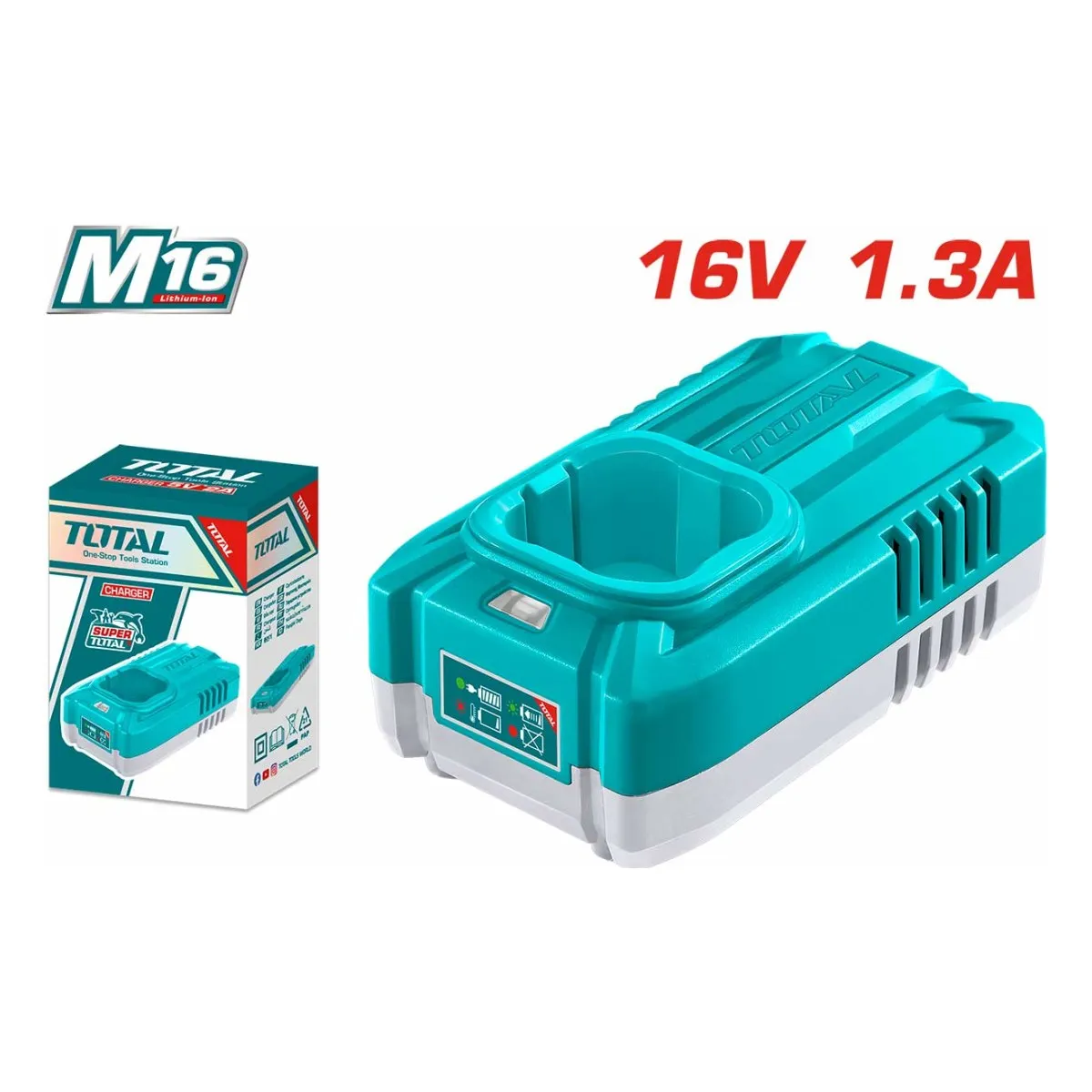 Total TFCLI1613 16V Battery Charger