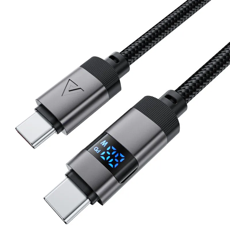 Acefast 60W USB-C LED Digital Display Cable