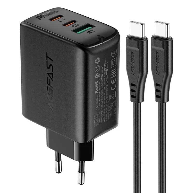 AceFast PD65W Wall Charger Set A13