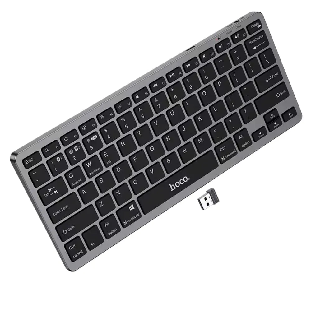 Hoco Dual Mode Wireless Slim Keyboard GM32