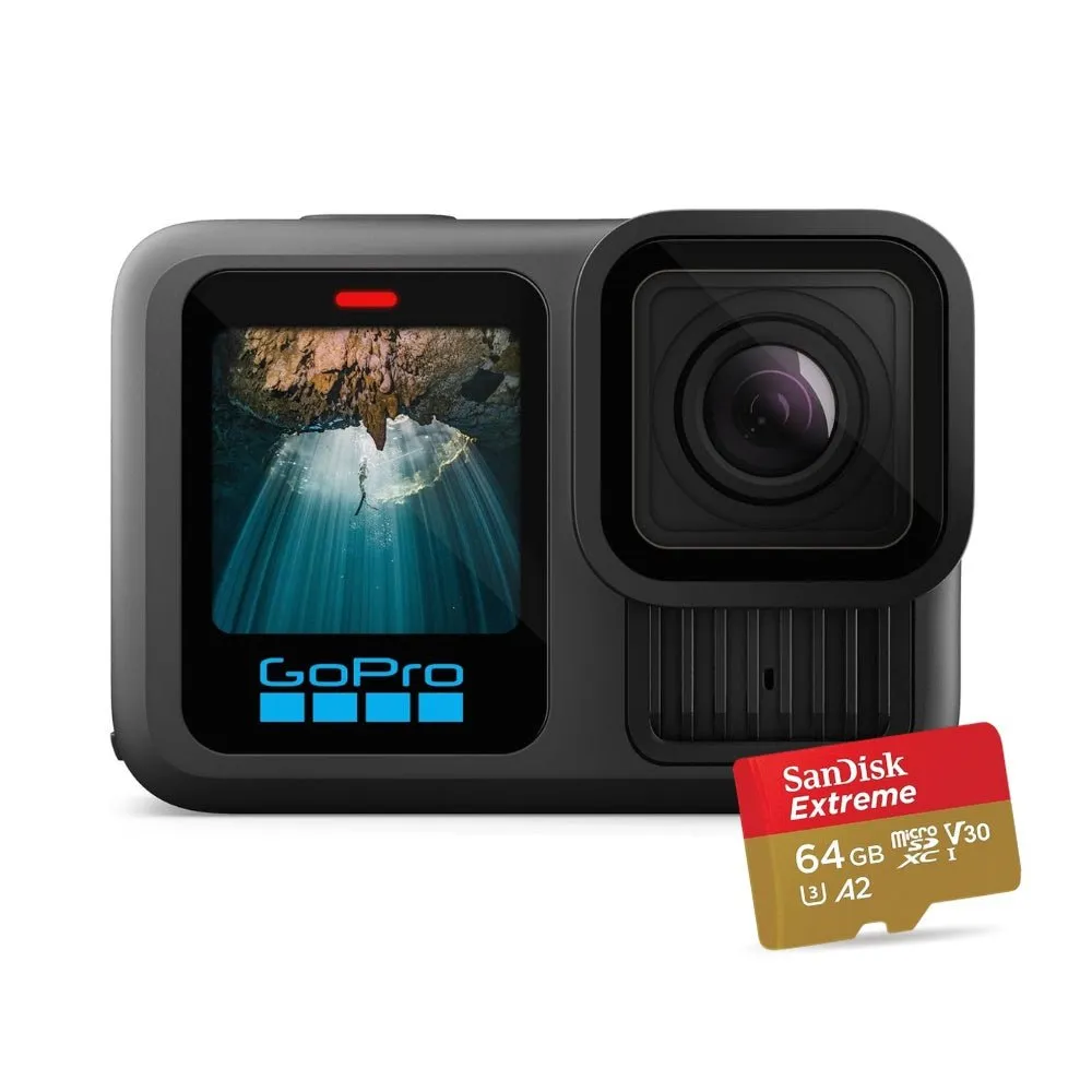 GoPro Hero 13 with 64GB microSD