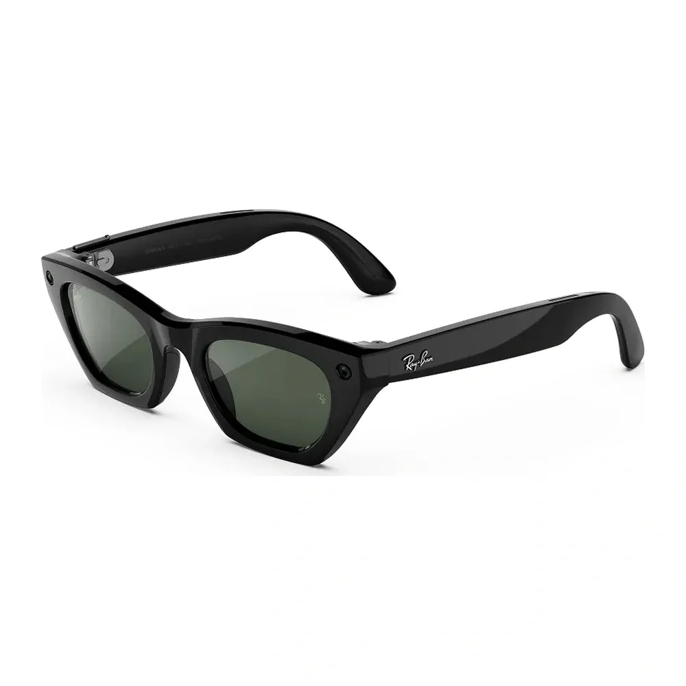 Ray-Ban Meta Zena Gen 3 – Shiny Black Transitions Graphite Green