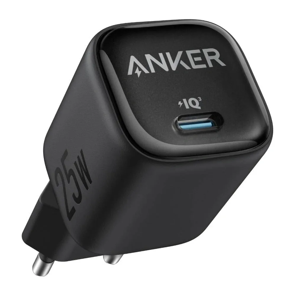 Anker 25W Compact USB-C Charger – Black