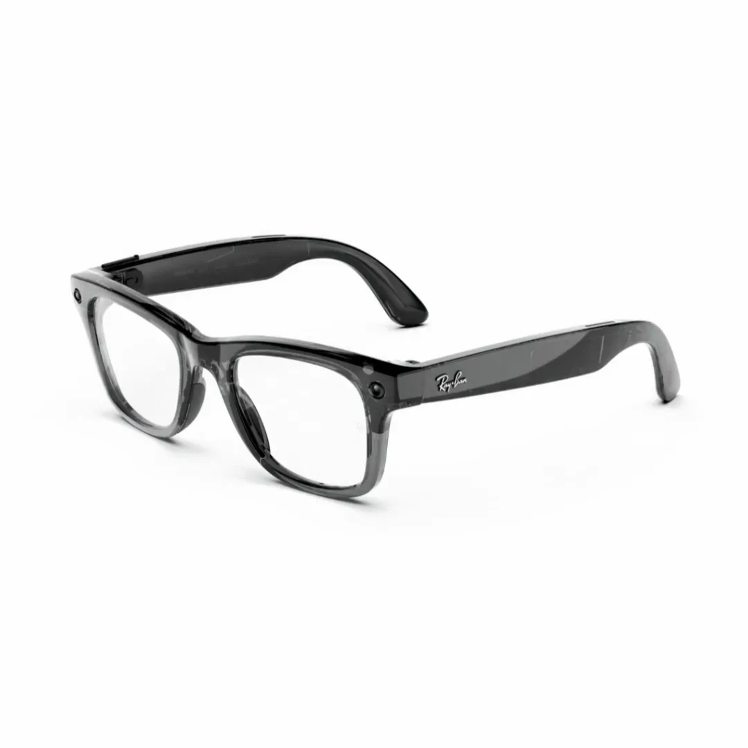 Ray-Ban Meta Wayfarer Gen 3 Black Transitions Aquamarine