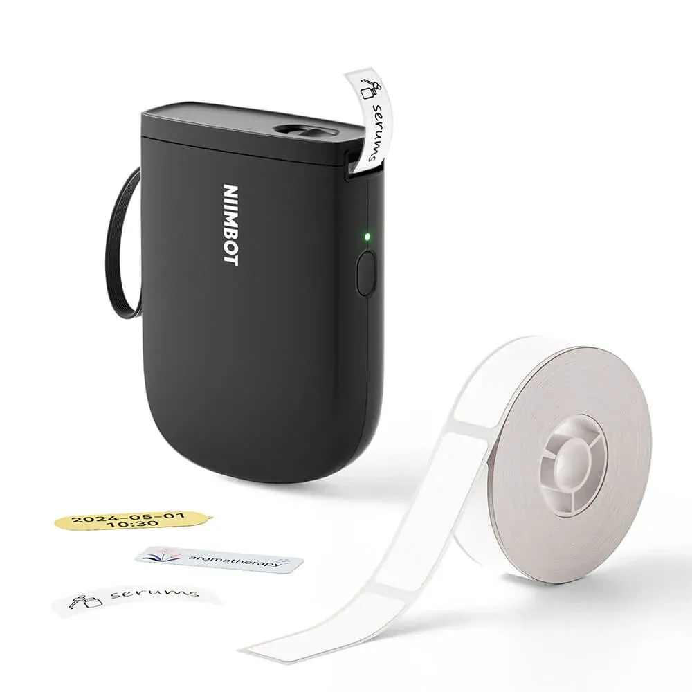 NIIMBOT D11 Label Maker Machine Thermal Printer with Tape