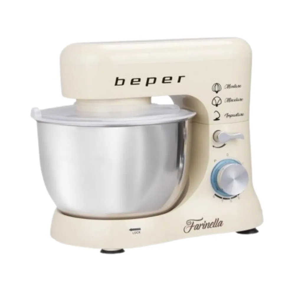Beper Stand Mixer 4.5L Stainless Steel Bowl
