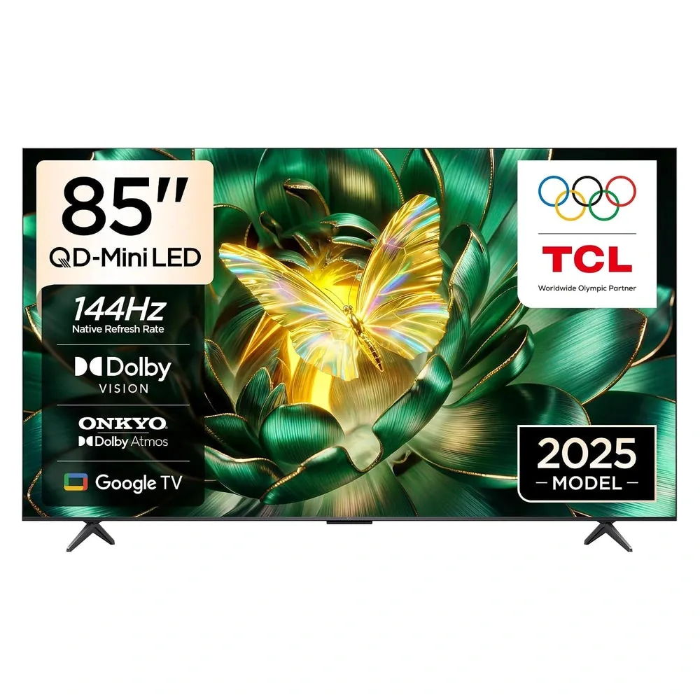 TCL 85C6K 85-Inch 4K QD-Mini LED Google TV