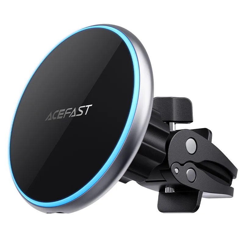 Acefast Fast Wireless Car Charger Mount Magnetic Holder D3 15W