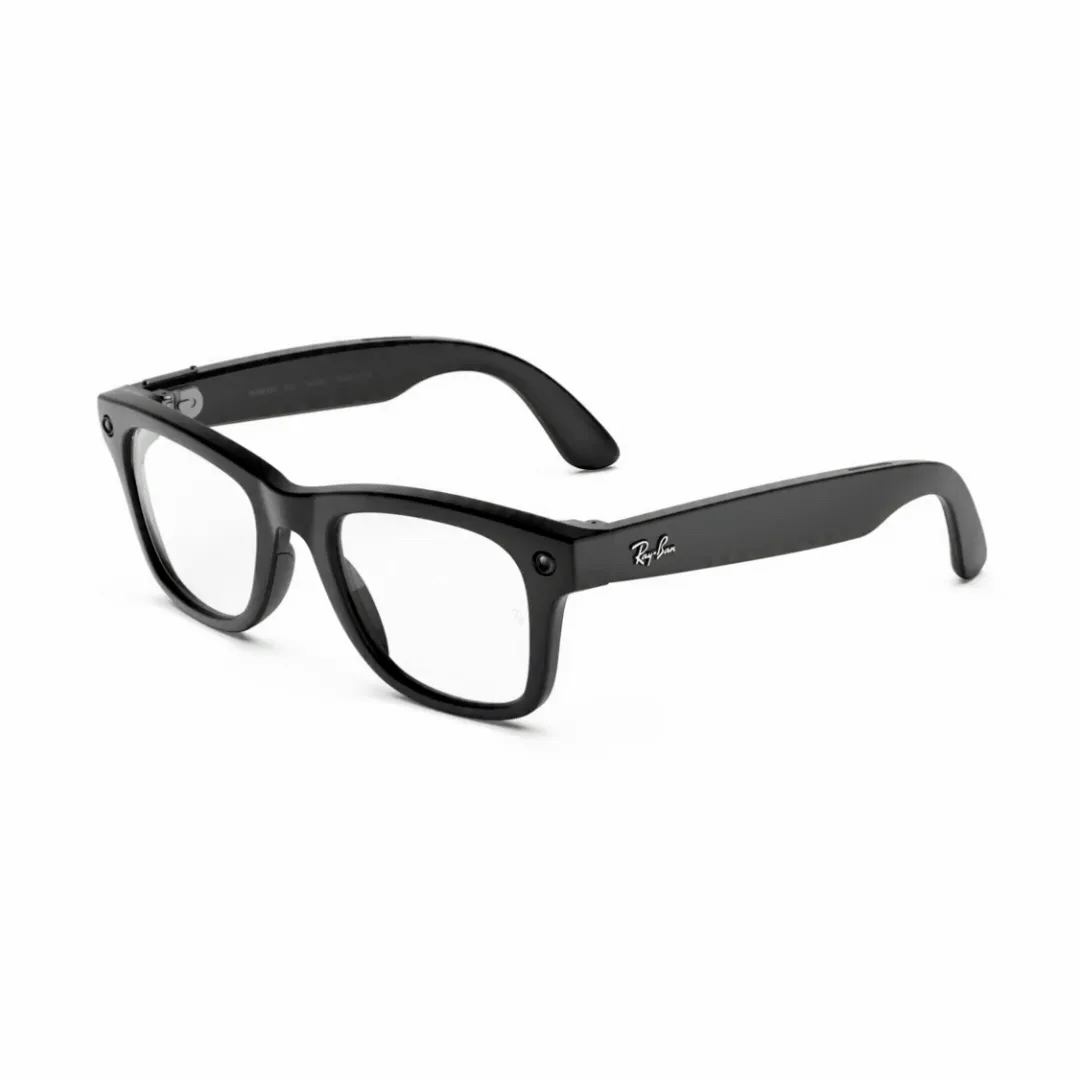 Ray-Ban Meta Wayfarer Gen 3 Matte Black Transitions Graphite Green