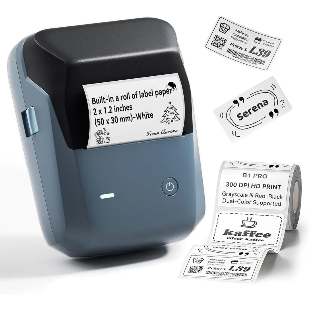 NIIMBOT B1 Pro Bluetooth Label Printer