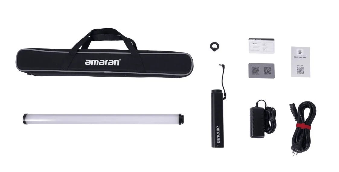 Amaran T2c RGBWW LED Tube Light with Battery Grip (2')