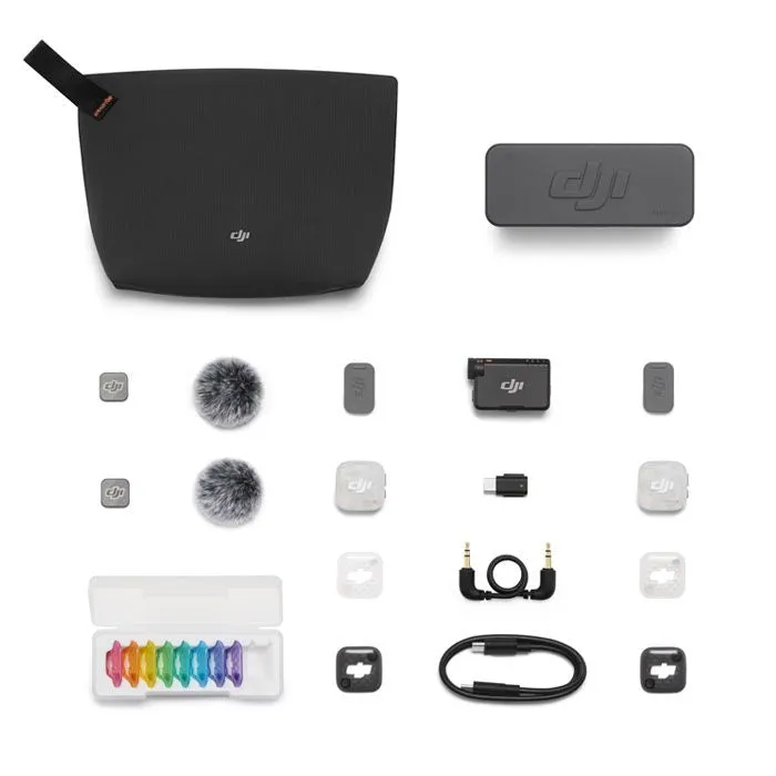 DJI Mic Mini 2S (2 TX+ 1 RX+ Charging Case)
