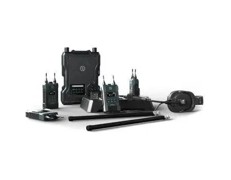 Hollyland Solidcom M1 Full-Duplex Wireless Intercom Solution (4 Beltpacks)