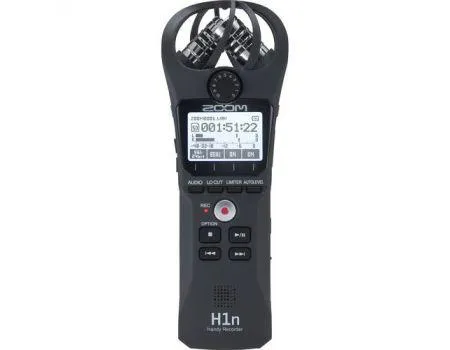 Zoom H1n Digital Handy Recorder (Black)