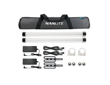 NANLITE Pavotube II 15X 2KIT RGB Tubelight, 16W, 2700K-12000K