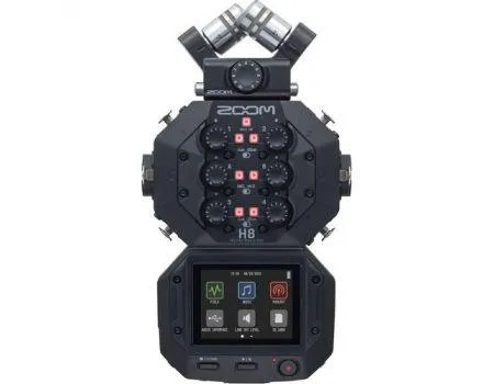 Zoom H8 8-Input / 12-Track Portable Handy Recorder