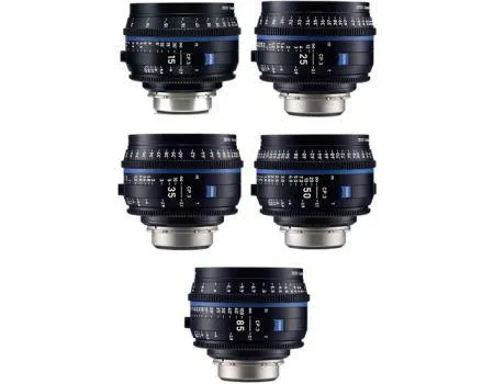 Zeiss CP.3 5-Lens Set (PL Mount)