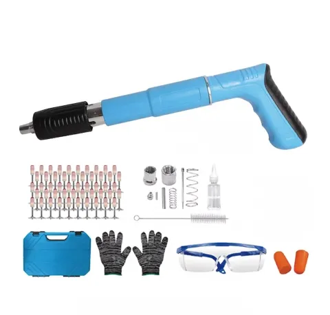 Industrial Concrete Nail Gun Kit Set for Concrete and Brick - فرد قواس تبشيم