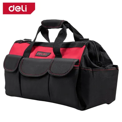 Deli 16" Tool Bag (Red Series) - شنطة أدوات
