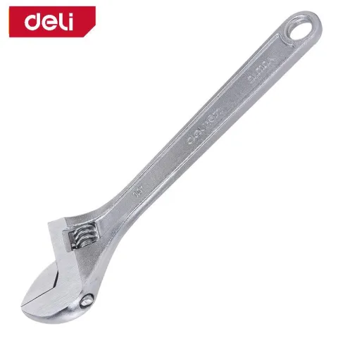 Deli 10" Adjustable Wrench - مفتاح انكليزي