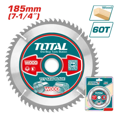 Total TAC231413 185mm 60T Wood Saw Blade