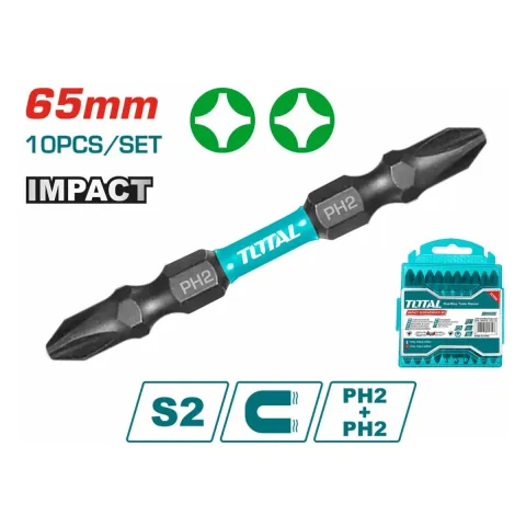 Total TACIM16PH233 65mm Impact Screwdriver Bit
