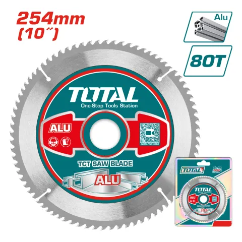 Total TAC233728 254mm 80T Aluminium Saw Blade