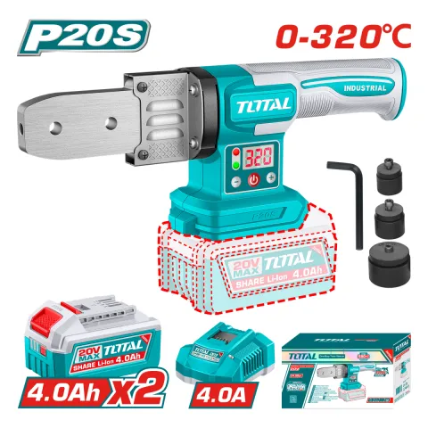 Total TWTLI20182 20V PPR Pipe Welder Kit