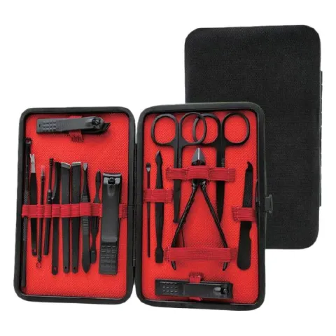 Green Lion 18 in 1 Manicure Travel Cutter – Black