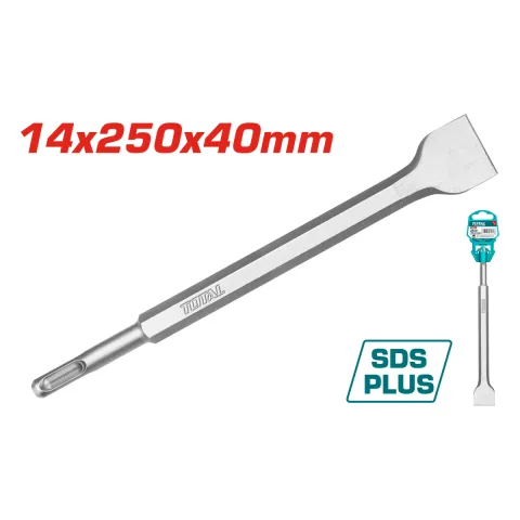 Total TAC15121412 250mm SDS Plus Flat Chisel
