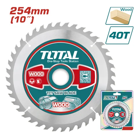 Total TAC231725 254mm 40T Wood Saw Blade