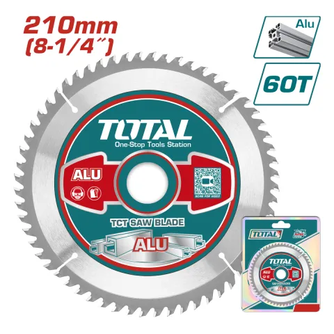 Total TAC233523 210mm Aluminium Saw Blade