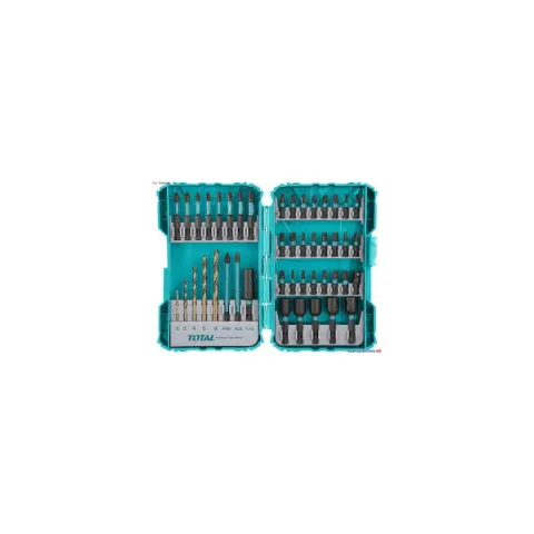 Total TACSDL24502 Impact Bit and Drill Set, 45pcs