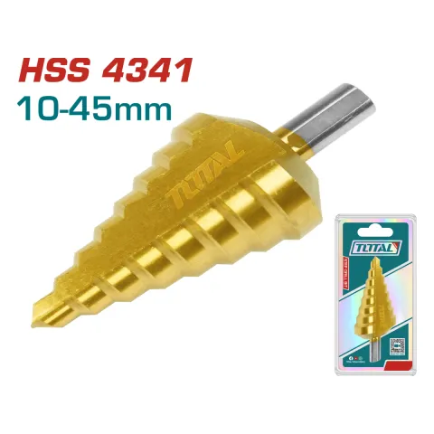 Total TAC75104501 10-45mm Step Drill Bit