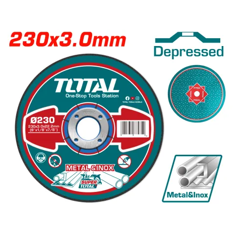 Total TAC2212301HA 230mm Metal Cutting Disc