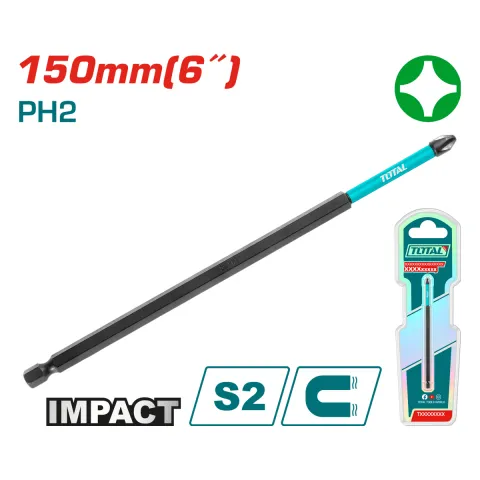 Total TACIM71PH2150 150mm Impact Screwdriver Bit