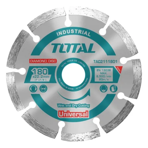 Total TAC2111801 180mm Dry Diamond Cutting Disc