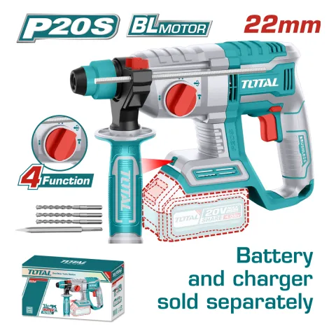 Total TRHLI20208 20V SDS Plus Rotary Hammer