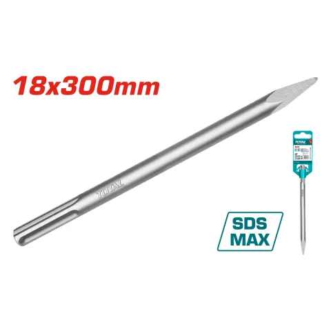 Total TAC1521181 300mm SDS Max Pointed Chisel