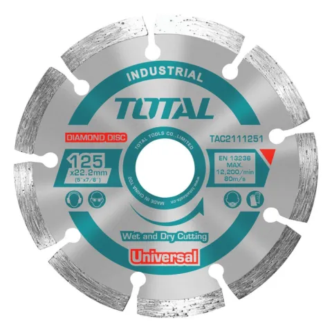 Total TAC2111251 125mm Dry Diamond Cutting Disc