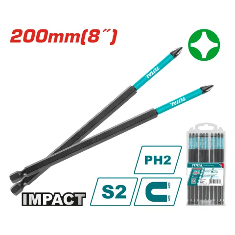 Total TACIM16PH285 200mm Impact Screwdriver Bit